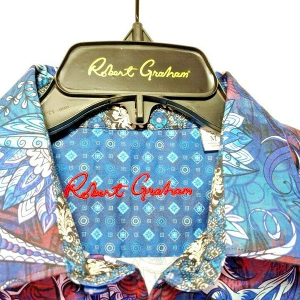 Robert Graham - Colorful Long Sleeve - Men's Medium Button Down Classic Fit