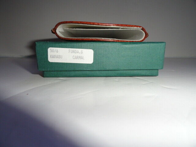 Pheasant Leather Eye Glass Case Xtra Wide