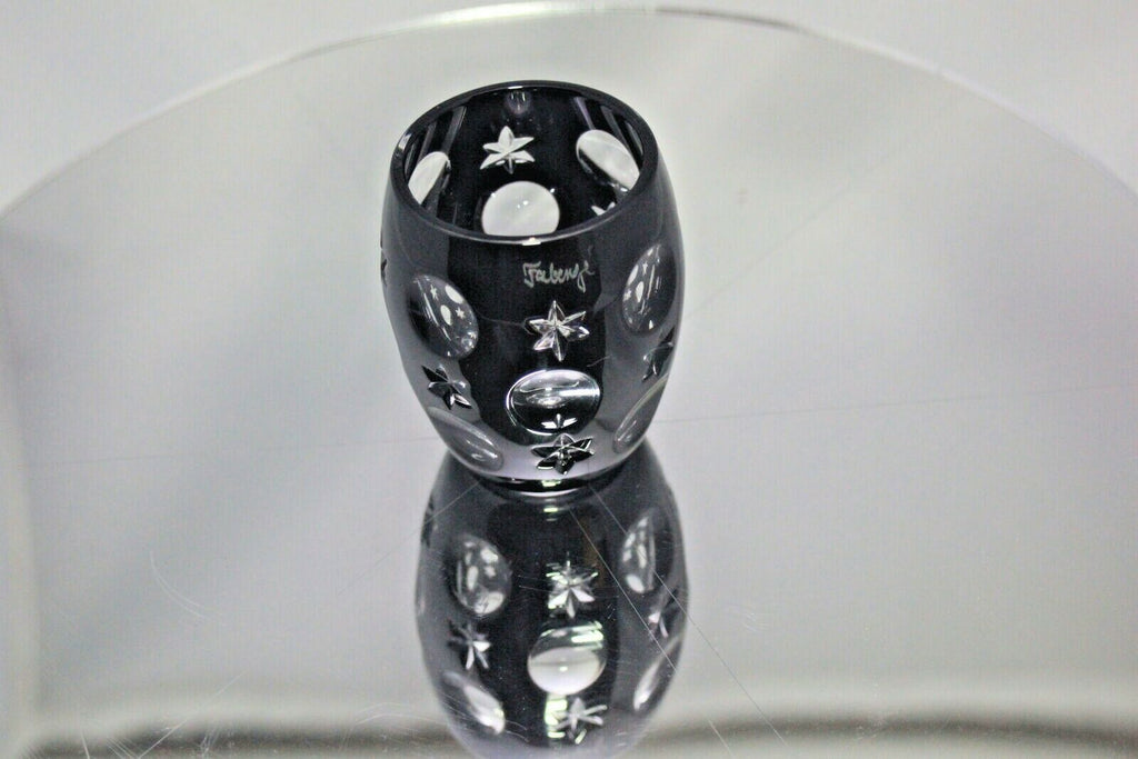 Faberge Galaxy Black Crystal Shot Glass