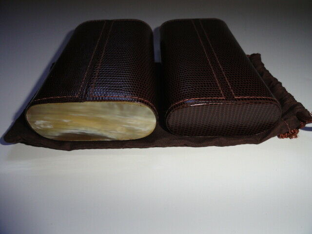 Andre Garcia Dark Brown Horizontal leather  case
