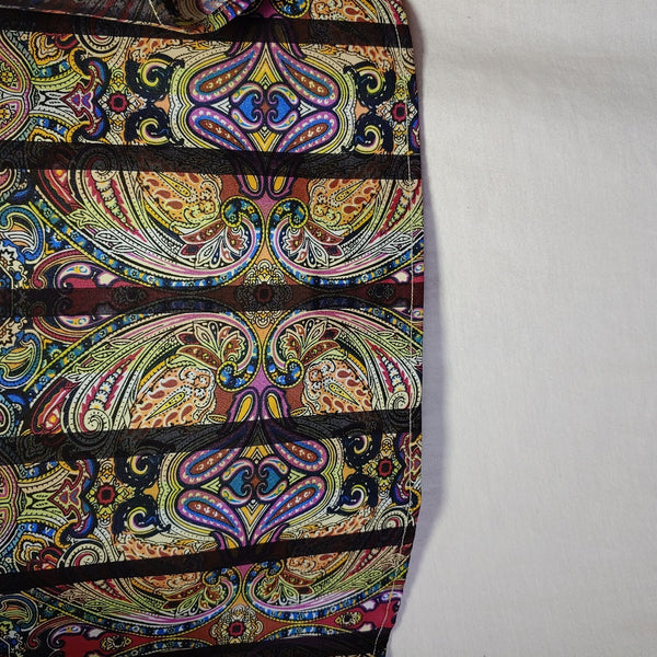 Robert Graham - Colorful Long Sleeve - Men's Medium Button Down Classic Fit