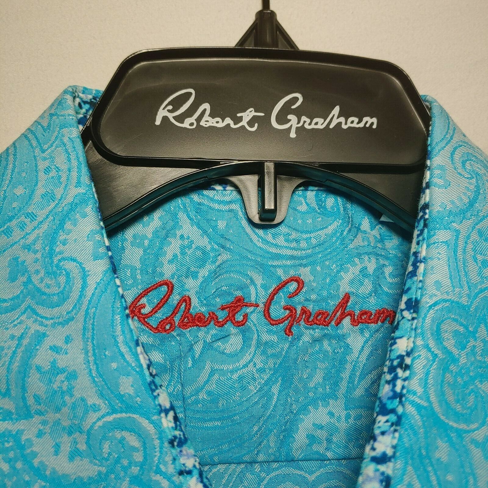 Robert Graham - Colorful Long Sleeve - Men's Medium Button Down Classic Fit
