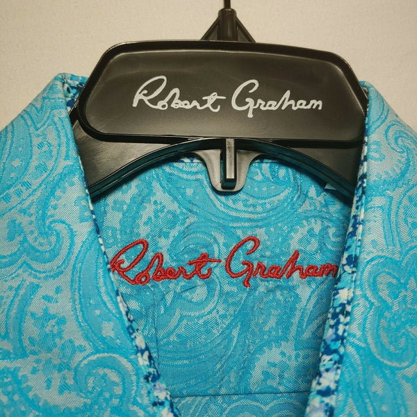 Robert Graham - Colorful Long Sleeve - Men's Medium Button Down Classic Fit