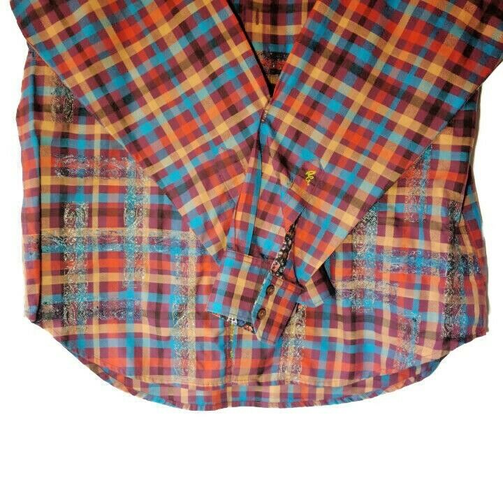 Robert Graham - Colorful Long Sleeve - Men's Medium Button Down Classic Fit
