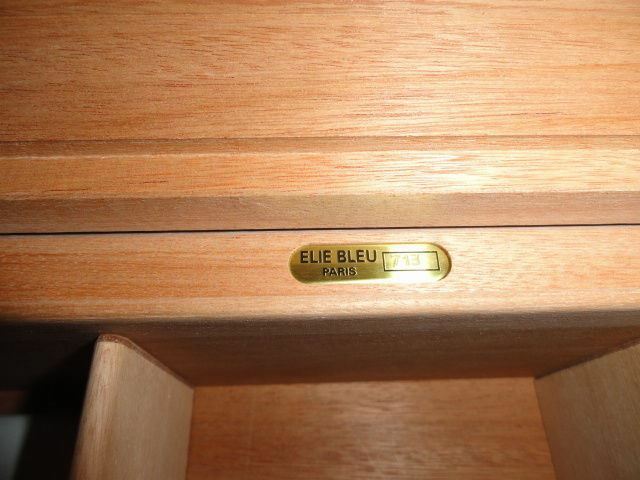 Elie Bleu Flor de Alba Black Humidor 75 Ct new in the original box