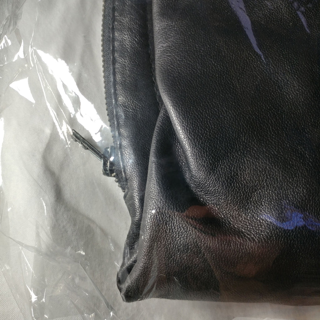 Decimal | Men's Black Leather Jacket | Size: Medium | Style: B60-L | NEW