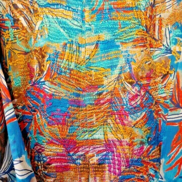 Robert Graham - Colorful Long Sleeve - Men's Medium Button Down Classic Fit