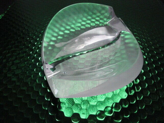 Lalique Crystal Art Glass Ashtray