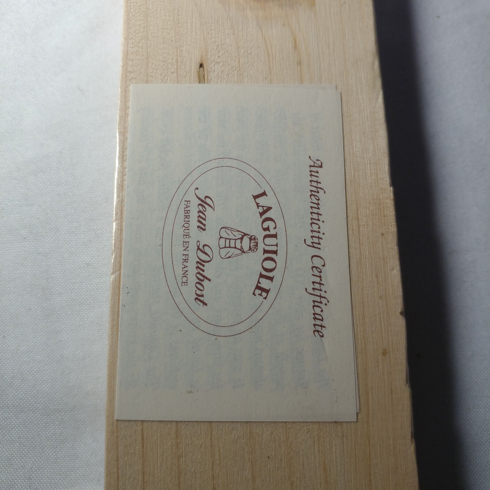 Jean Dubost | Laguiole | Knife | Made in France | New in Box