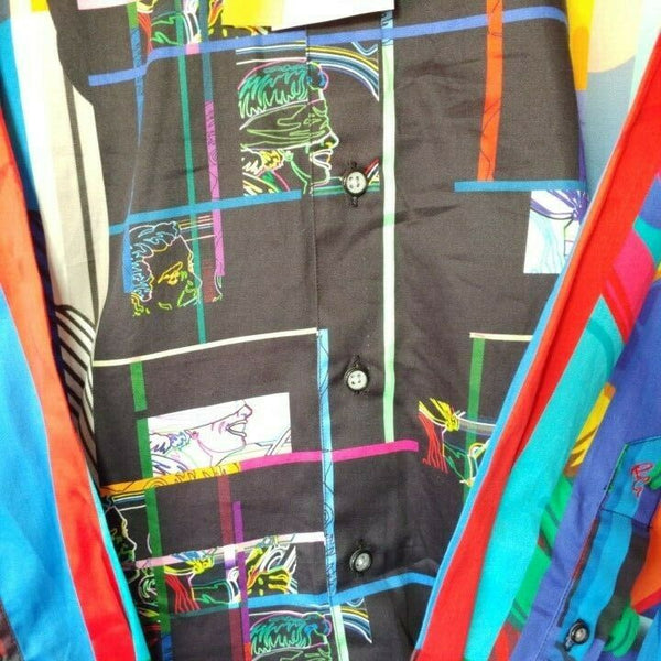 Robert Graham - Colorful Long Sleeve - Men's Medium Button Down Classic Fit