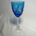 Faberge Odessa Sky Blue Crystal Glass