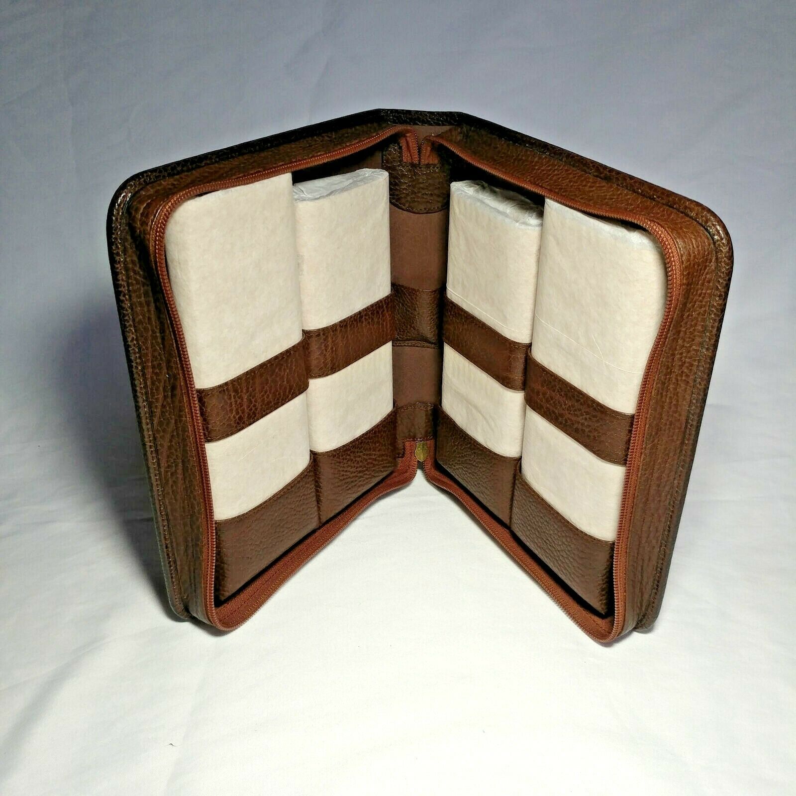 Pheasant by R.D.Gomez | Spain | Brown Leather Case | P.N: 601-Brown