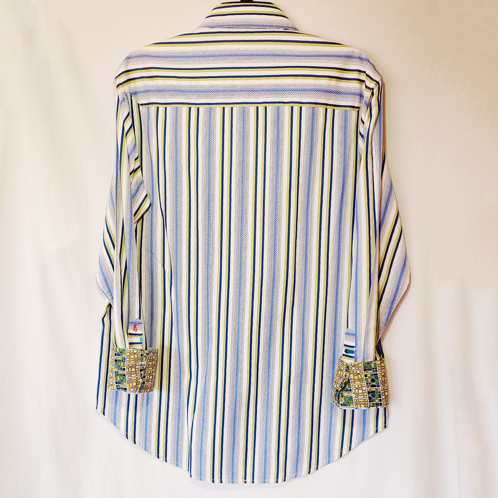 Robert Graham - Colorful Long Sleeve - Men's Medium Button Down Classic Fit