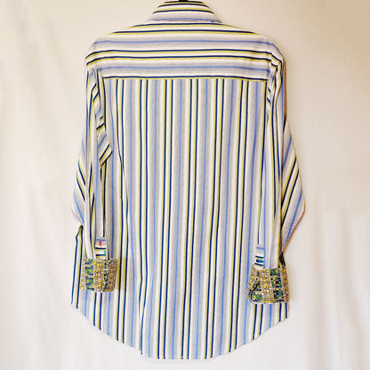 Robert Graham - Colorful Long Sleeve - Men's Medium Button Down Classic Fit