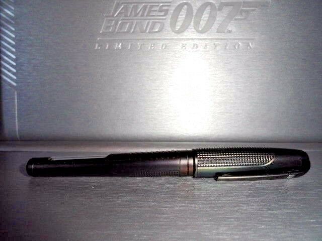 S.T. Dupont James Bond Spectre 007 Black PVD Fountain Pen