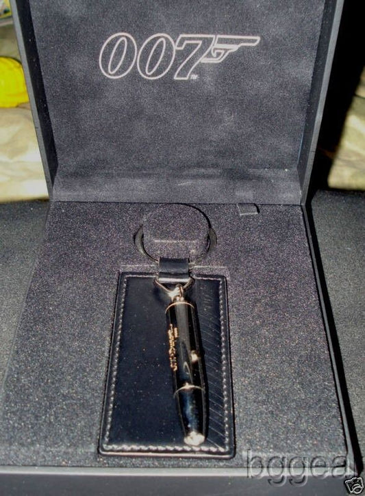 st dupont james bond 007 leather key ring