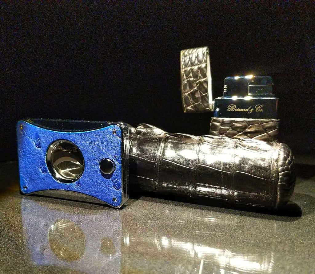 Brizard and Co Cutter , Holder and Lighter Combo