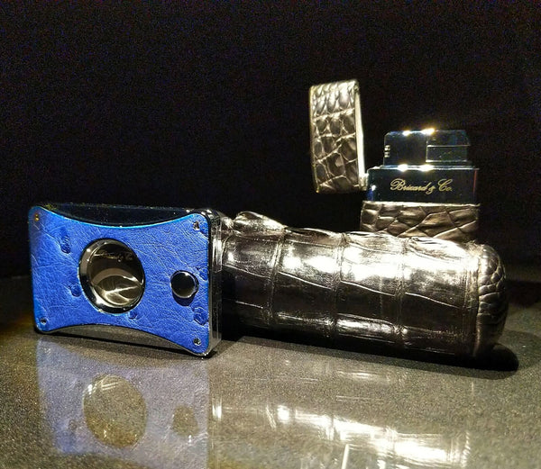 Brizard and Co Cutter , Holder and Lighter Combo