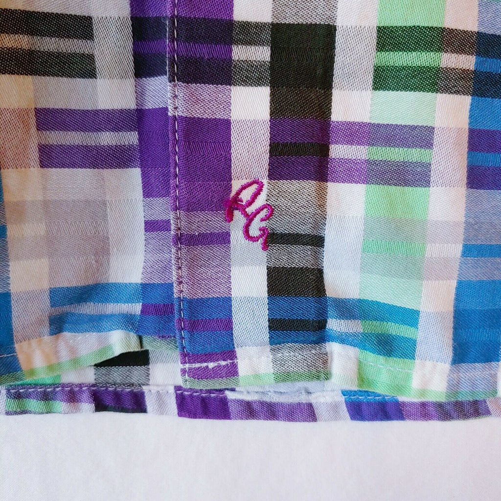 Robert Graham - Short Sleeve Mazzed Printed Sport Shirt Classic Fit - Medium