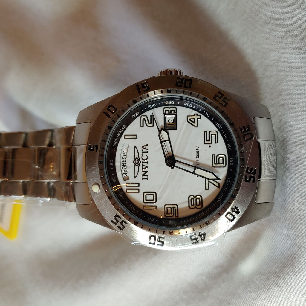 INVICTA SPECIALTY SWISS MOVEMENT QUARTZ WATCH - STAINLESS STEEL CASE AND BAND
