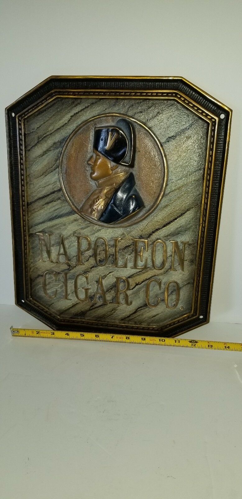 Napoleon  Co. Bronze Plaque
