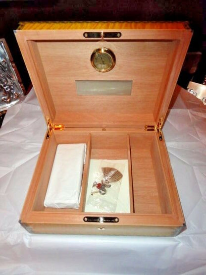 Elie Bleu Medals Yellow Sycamore  Humidor 75 Count