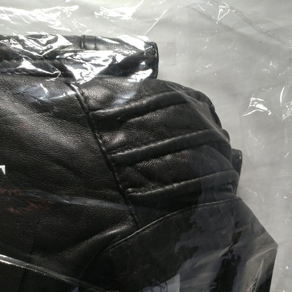 Decimal | Men's Black Leather Jacket | Size: Medium | Style: B60-L | NEW