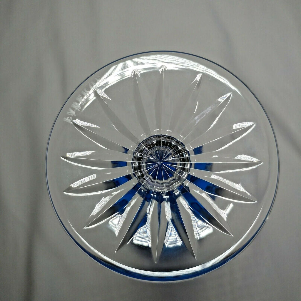 Faberge Odessa Sky Blue Crystal Glass