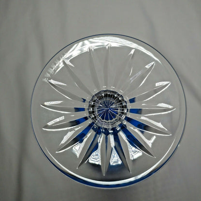 Faberge Odessa Sky Blue Crystal Glass