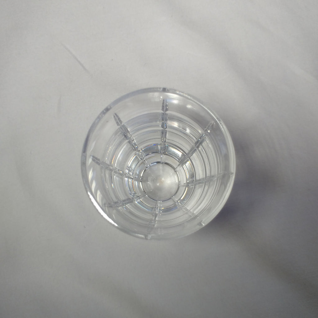 FABERGE METROPOLITAN CLEAR CRYSTAL SHOT GLASS
