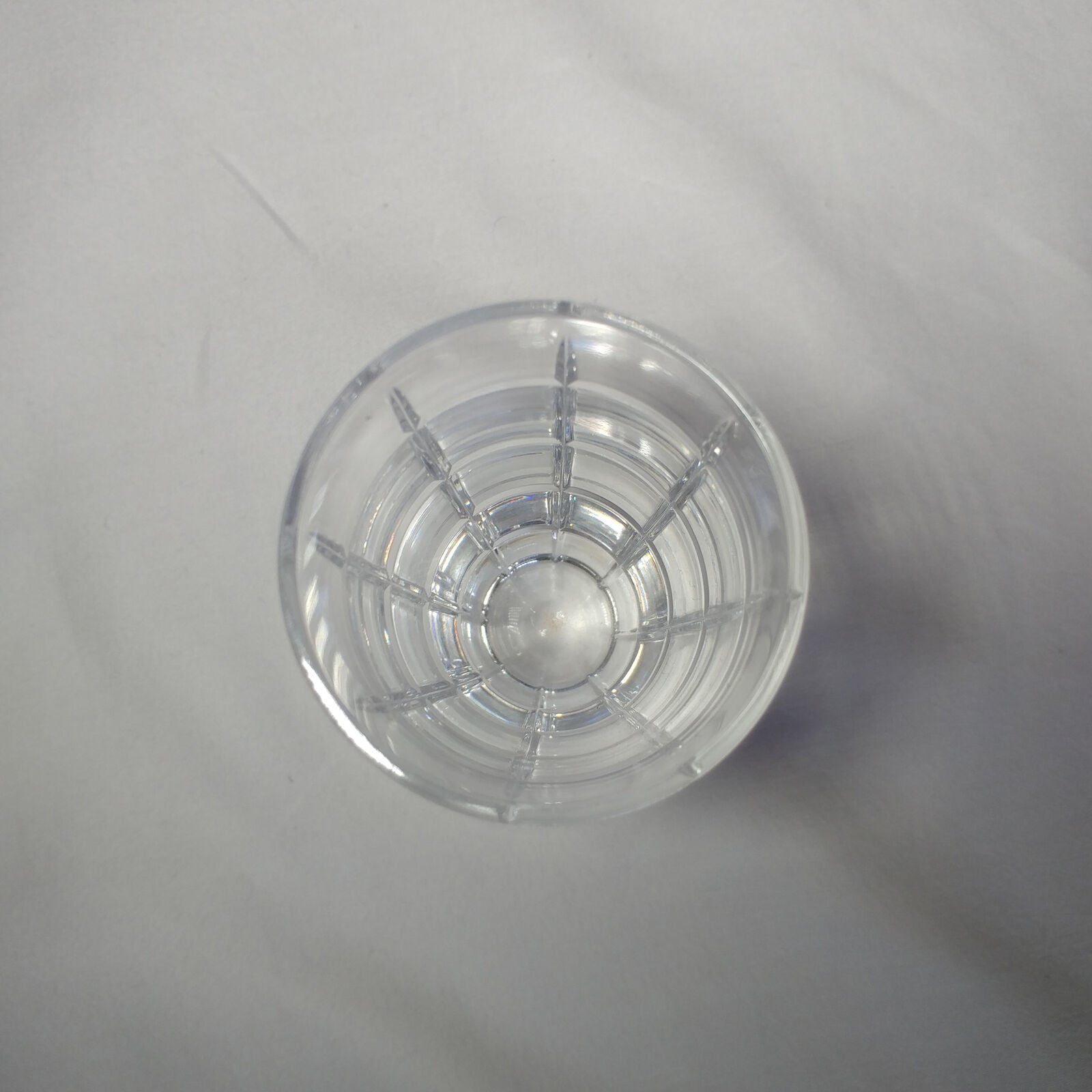FABERGE METROPOLITAN CLEAR CRYSTAL SHOT GLASS