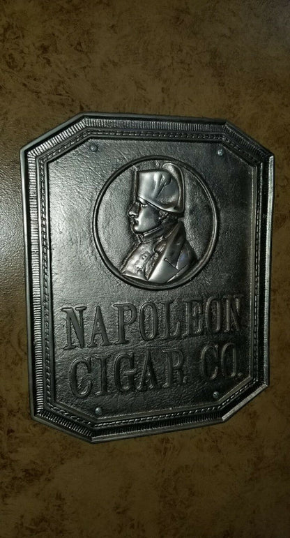 Napoleon Co. Nickel plated Bronze Sign