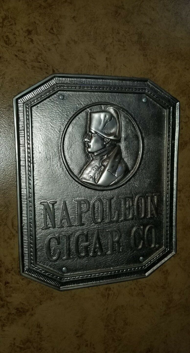 Napoleon Co. Nickel-Plated Bronze Sign