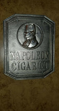 Napoleon Co. Nickel-Plated Bronze Sign