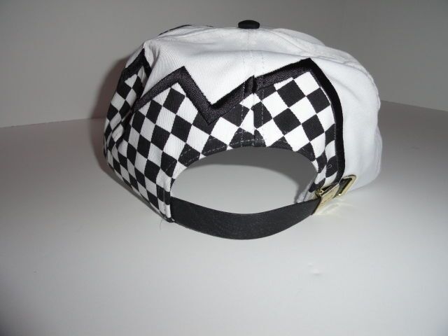 Marine Machine checkered flag baseball cap