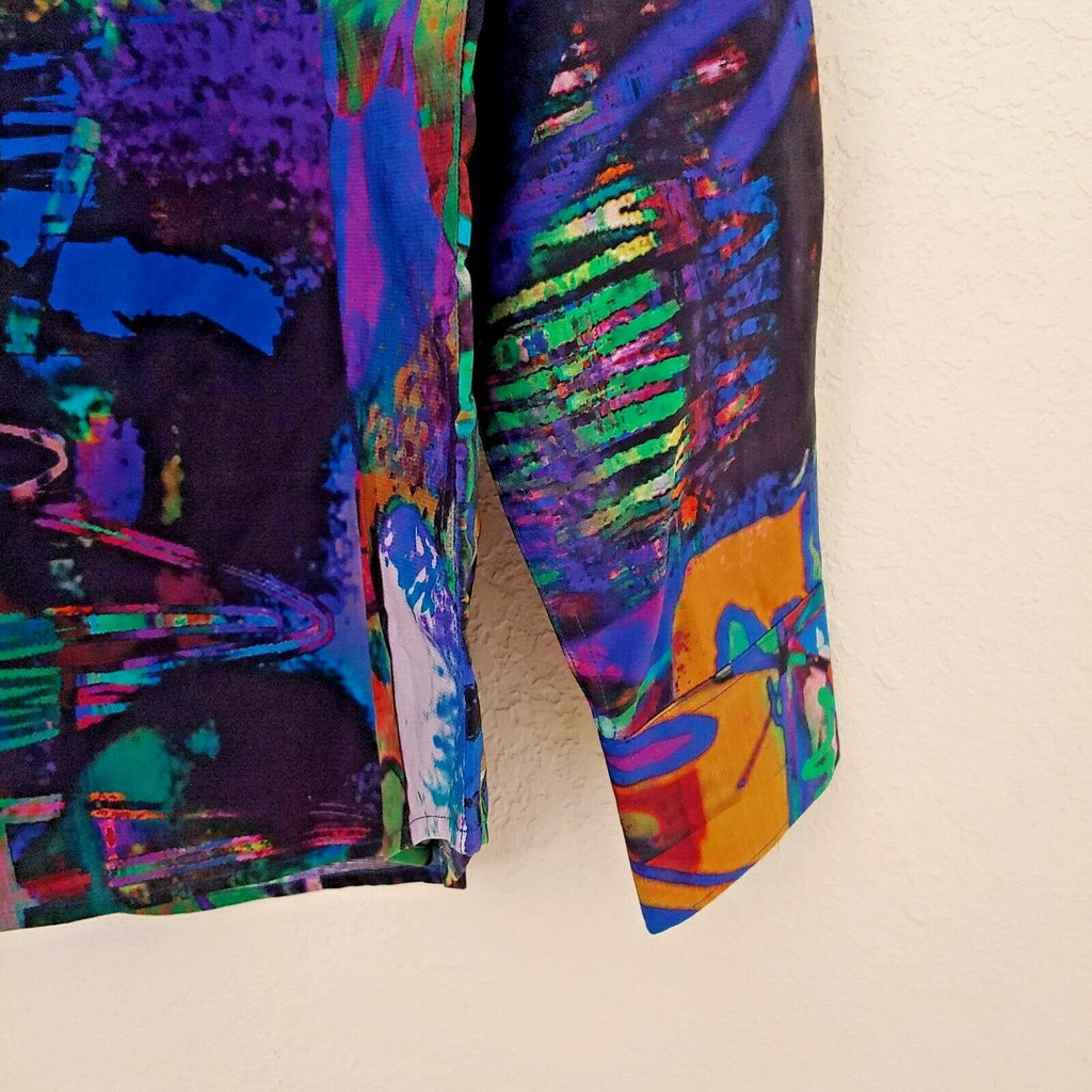 Robert Graham - Colorful Long Sleeve - Men's Medium Button Down Classic Fit