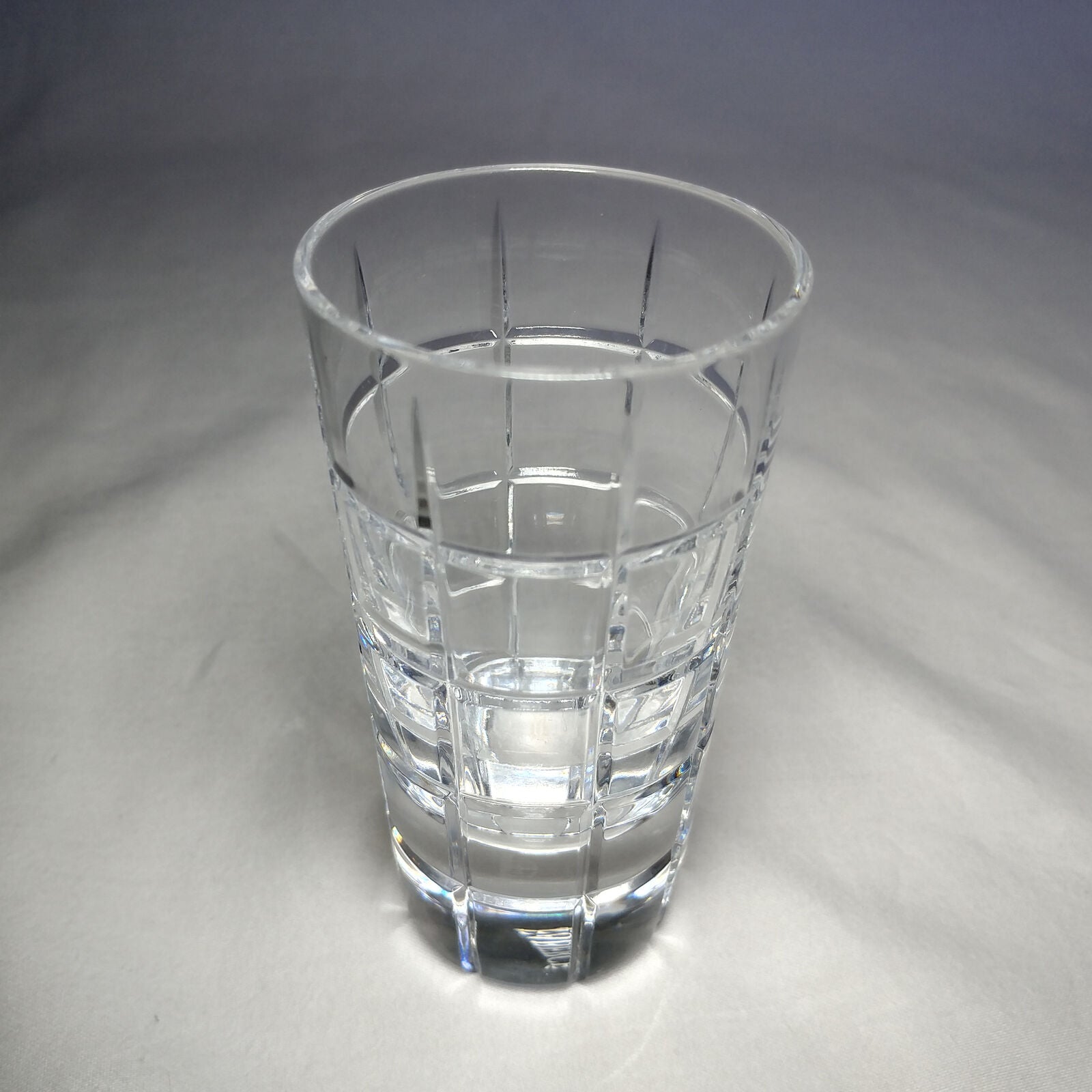 FABERGE METROPOLITAN CLEAR CRYSTAL SHOT GLASS