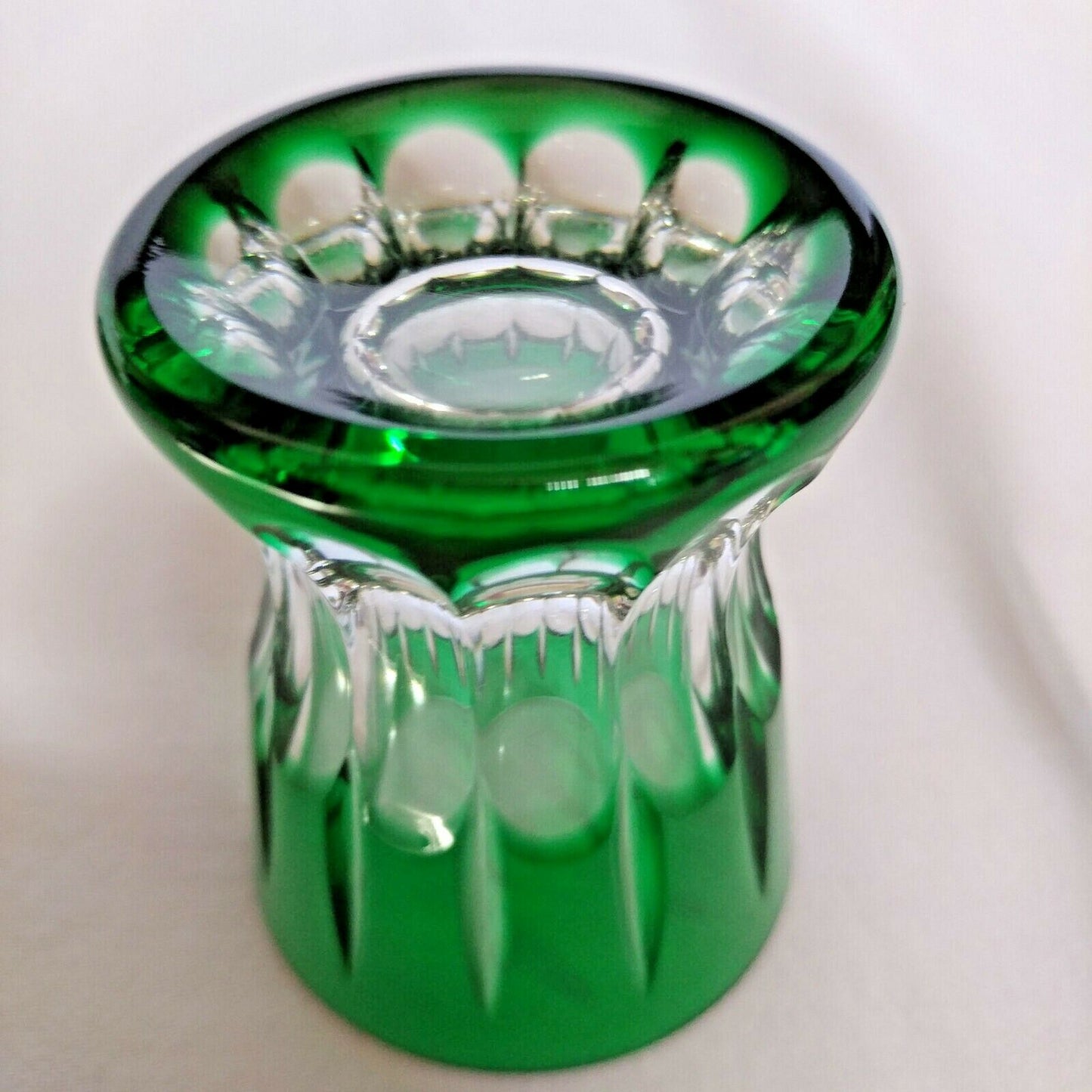 Faberge Emerald Green Na Zdorovye  Crystal Shot Glass