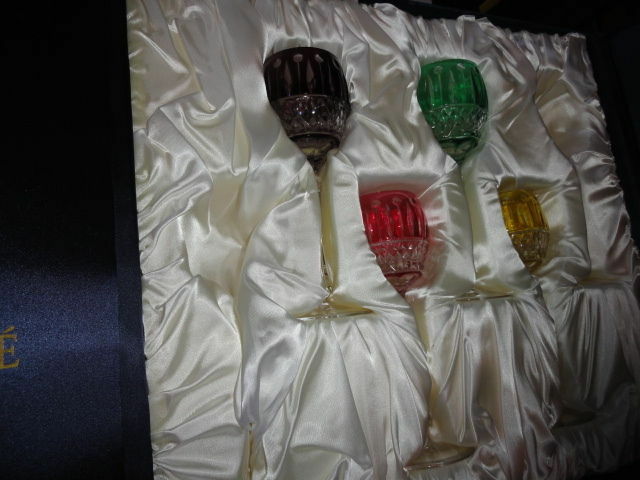 Faberge Xenia Goblet  Glasses set of 4