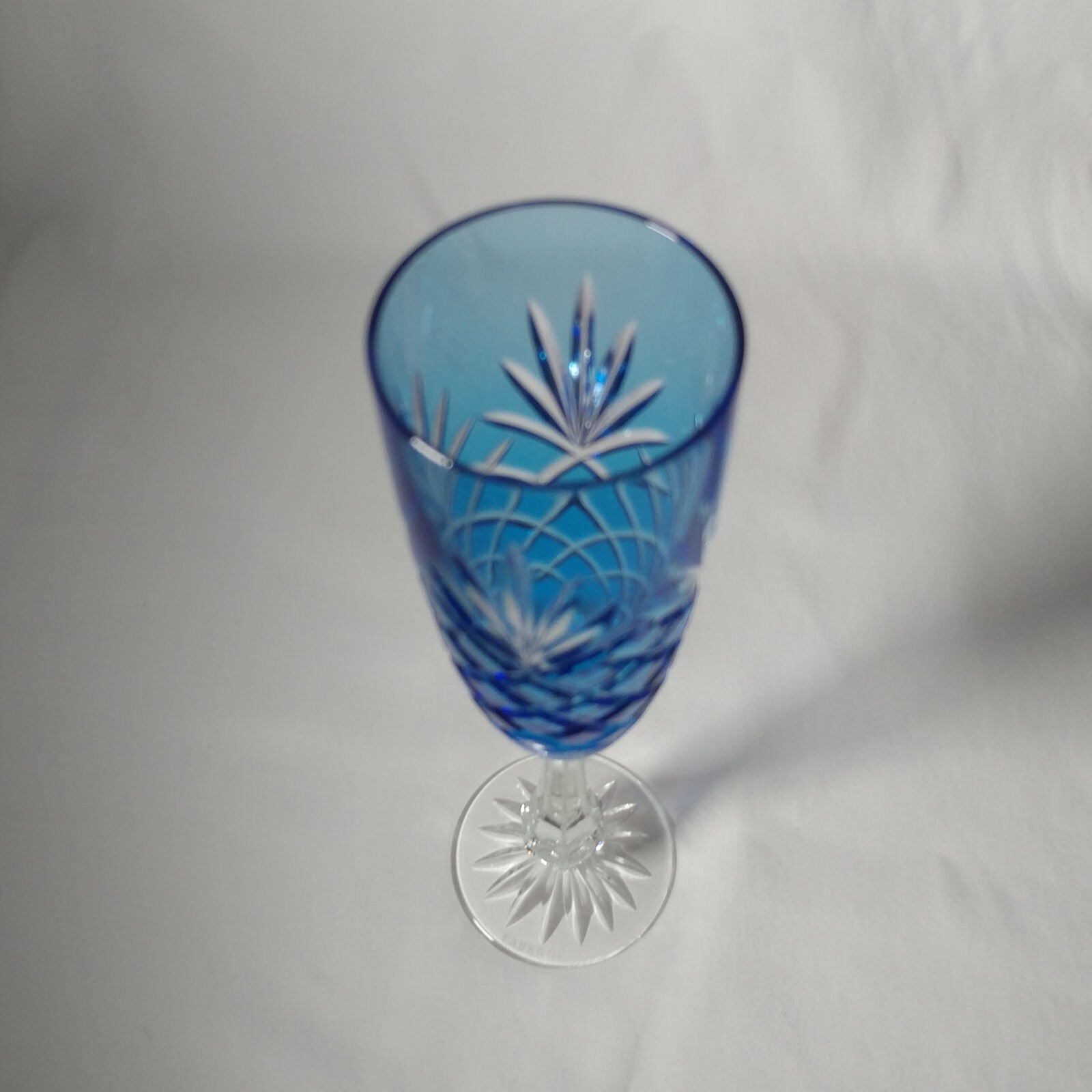 FABERGÉ ODESSA SKY BLUE CRYSTAL FLUTE | SINGLE