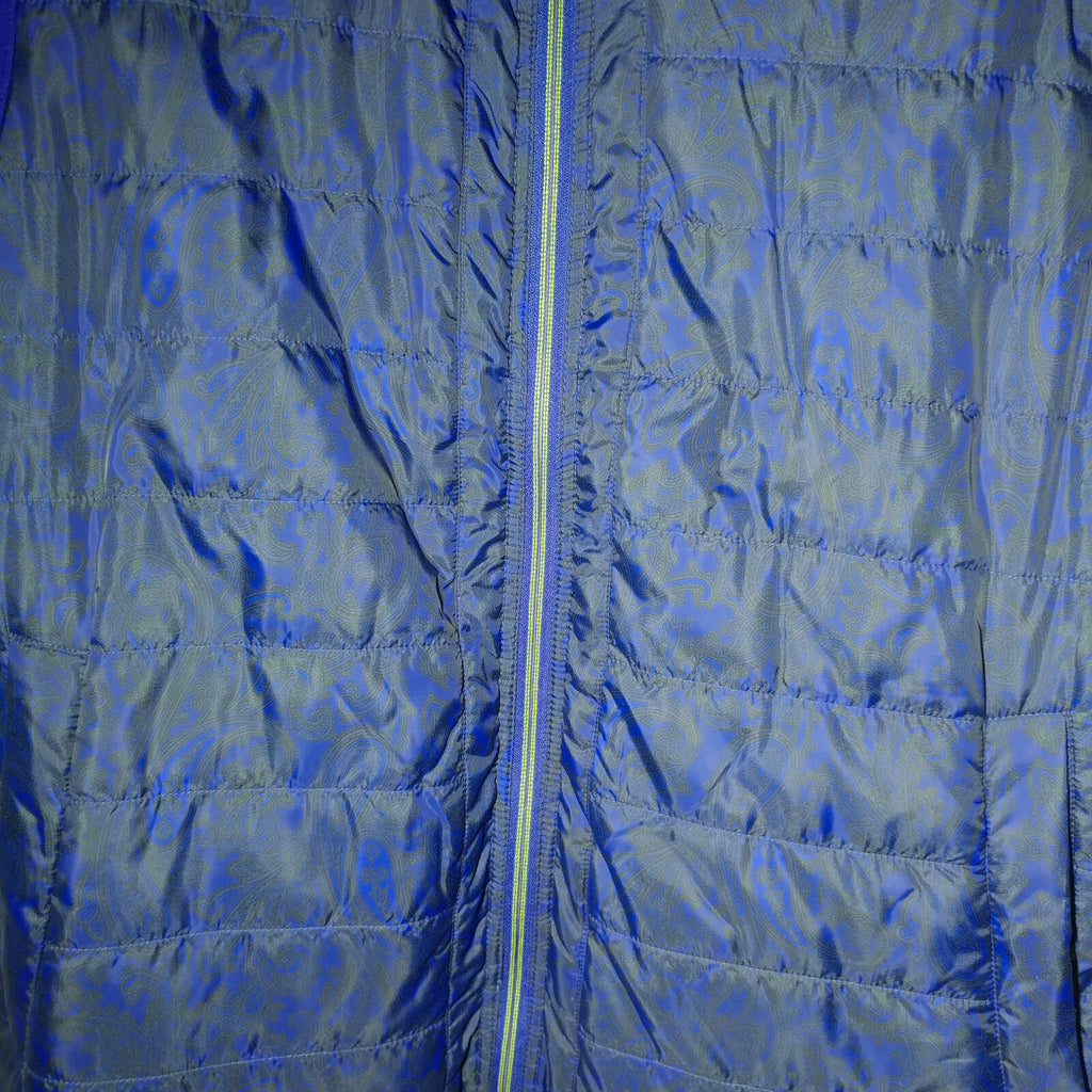 Robert Graham - Blue Vest - Men's Medium Zip-Up