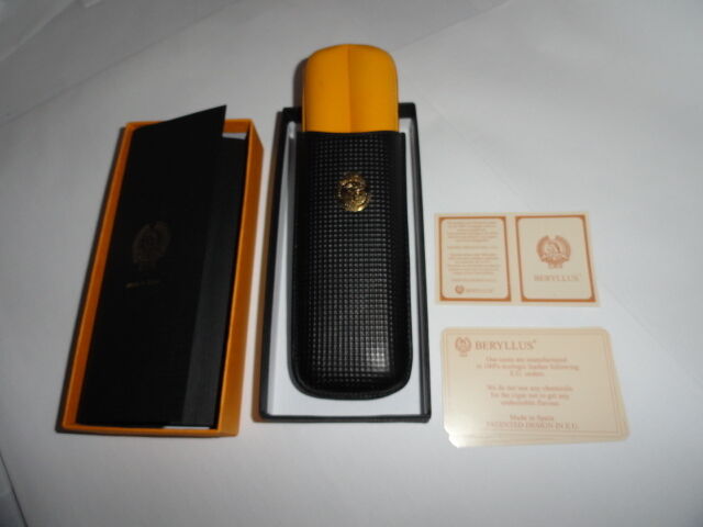 Black & Gold Leather Case