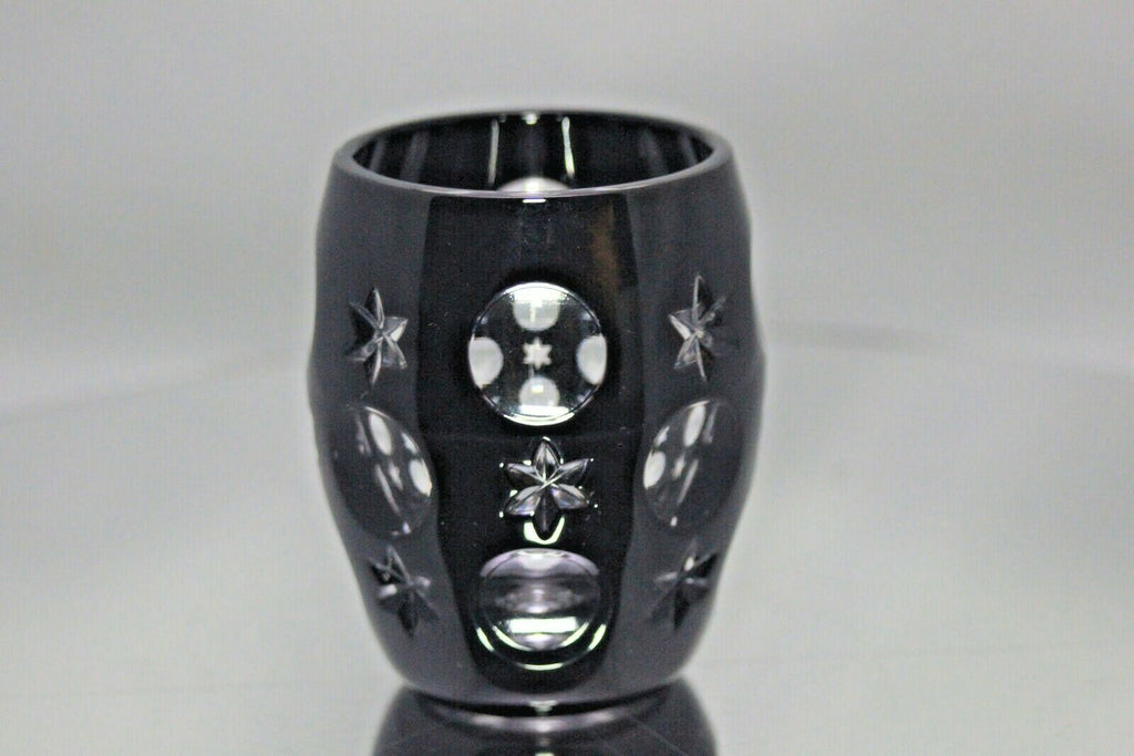 Faberge Galaxy Black Crystal Shot Glass