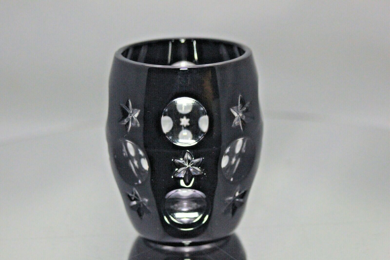 Faberge Galaxy Black Crystal Shot Glass