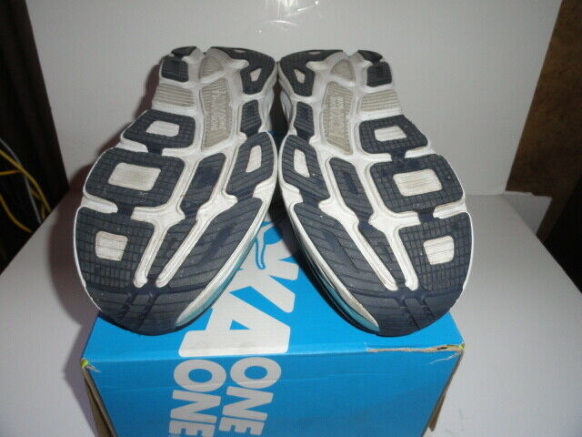 Hoka One One Bondi 6 Black Iris / Storm Blue Tennis Running Men's Size 12.5"