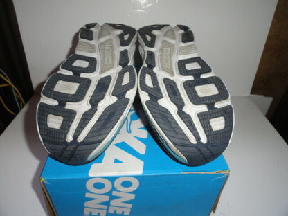 Hoka One One Bondi 6 Black Iris / Storm Blue Tennis Running Men's Size 12.5"