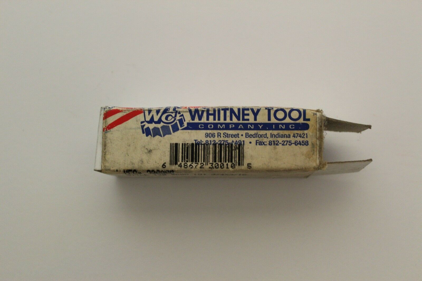 Whitney Tool Company 6 Flute Cutting Tool