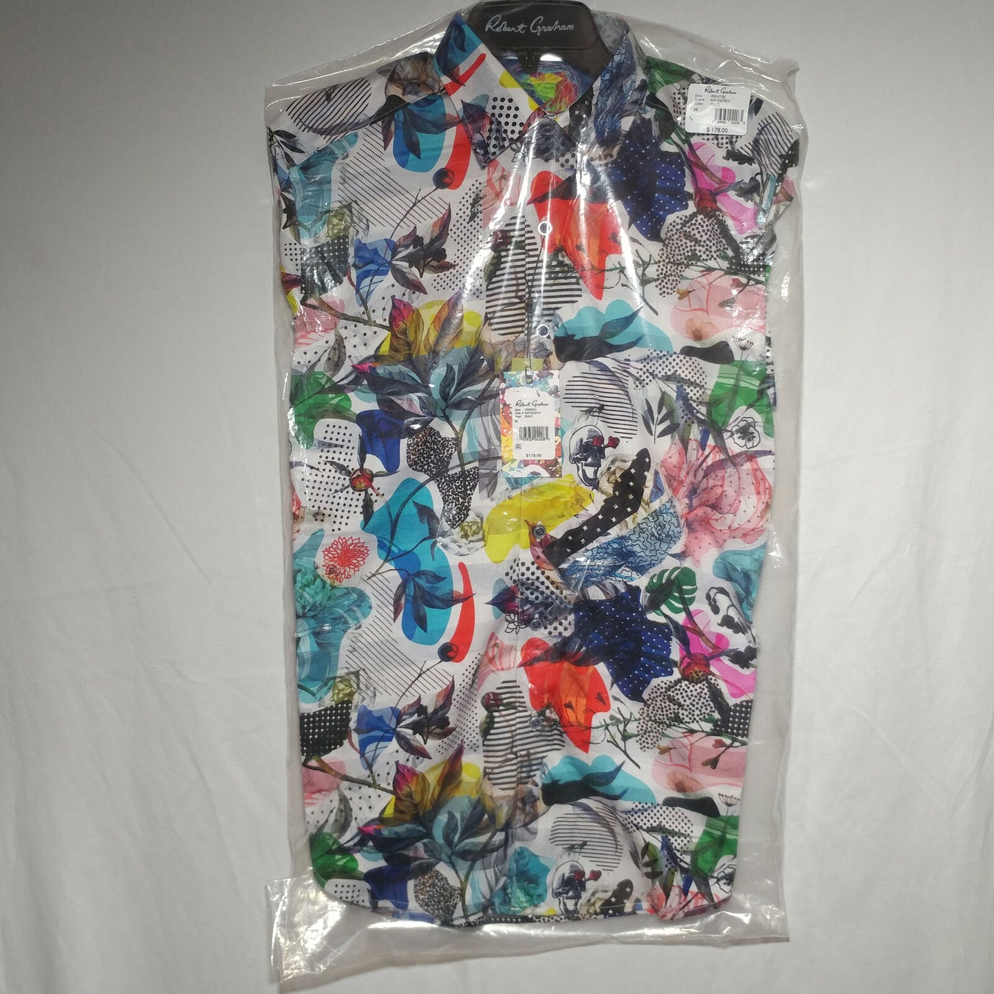 Robert Graham - Colorful ShortSleeve | Size: Medium | Style: PRENTISS | T
