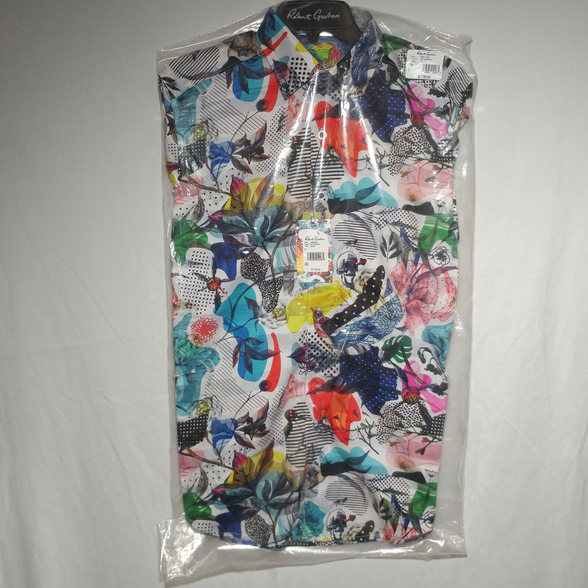 Robert Graham - Colorful ShortSleeve | Size: Medium | Style: PRENTISS | T
