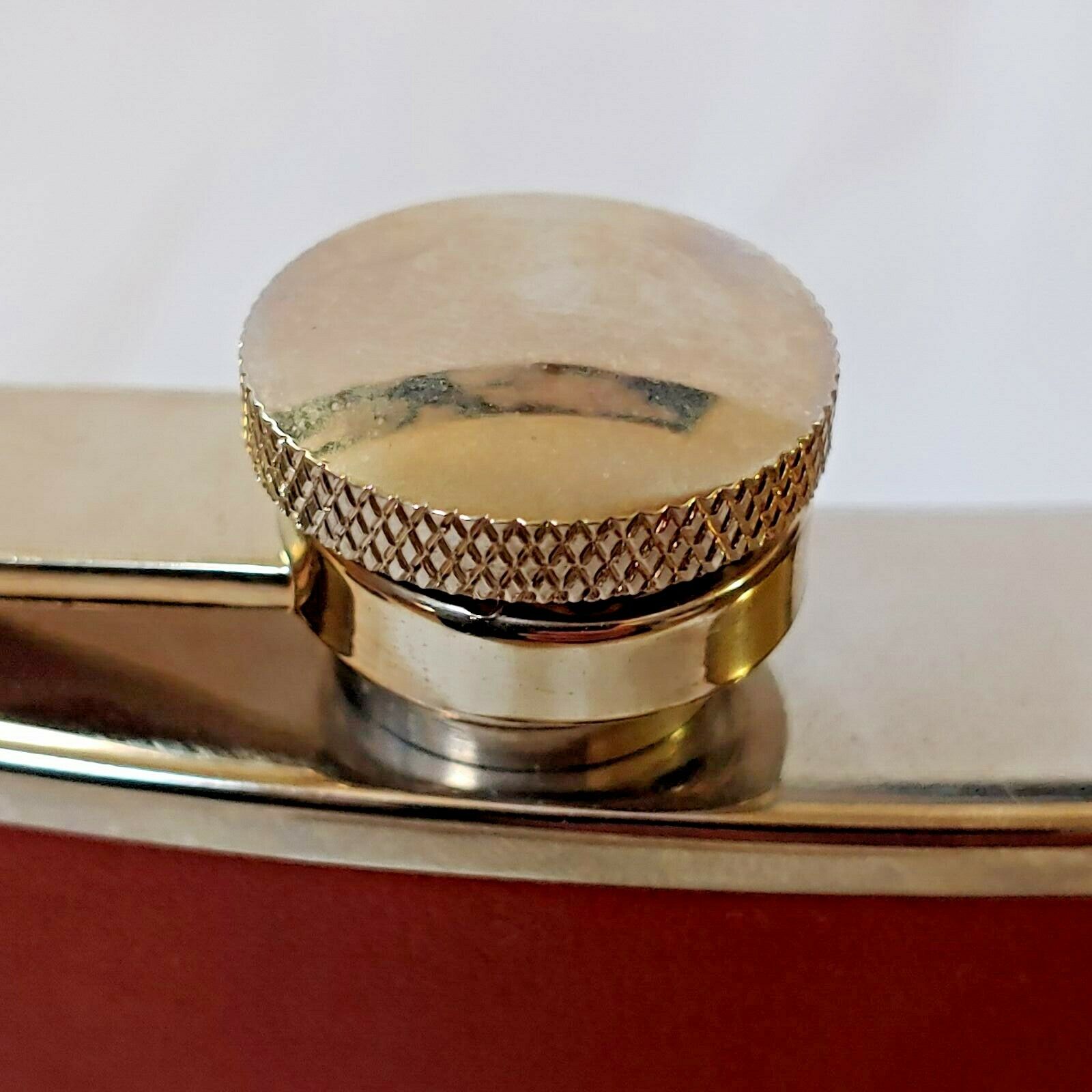 Atoll | Brown Leather | 6 oz. Flask